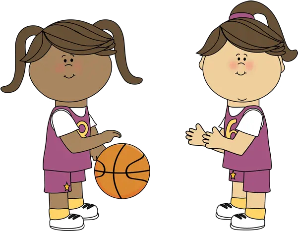  215 Best Basketball Printables Images Girls Playing Basketball Clipart Png Basketball Clipart Png