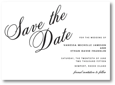  Madeleine Save The Dates Calligraphy Png Date Png