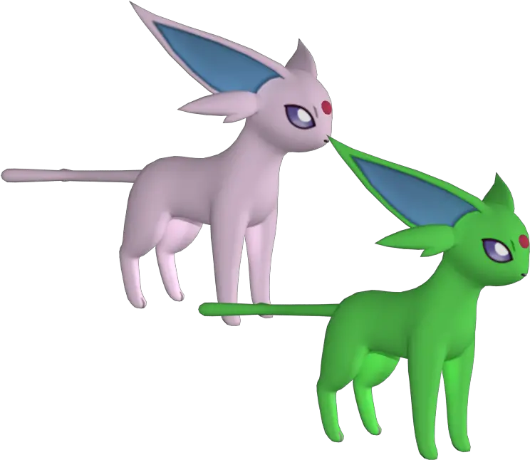  Transparent Png Clipart Free Pokemon 3d Models Espeon Png