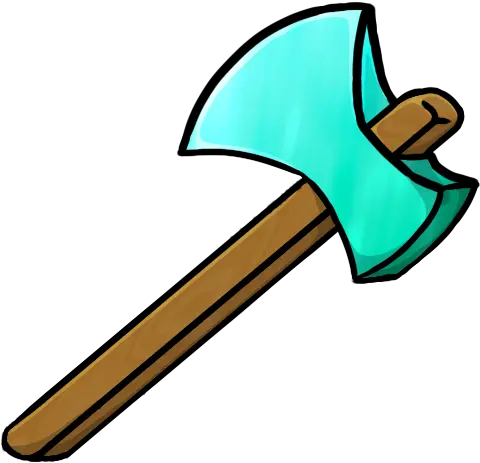  Axe Icon Minecraft Diamond Axe Icon Png Minecraft Diamonds Png