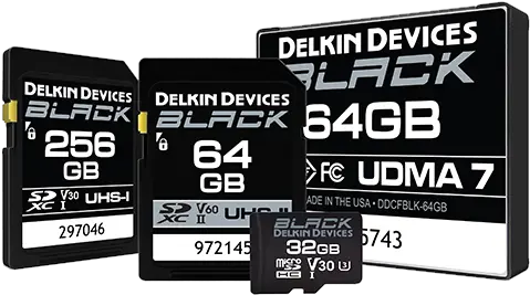  Delkin Black Sd Memory Card Memory Card Png Sd Card Png