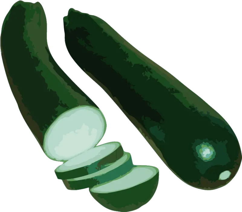  Clip Art Zucchini Clipart Png Cucumber Transparent