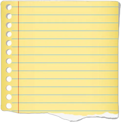  Mysteries Misfits Horizontal Png Torn Notebook Paper Png