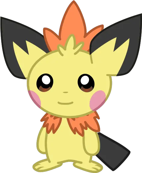  Jennyaromanticflag I Drew The Pichic Pichu Fictional Character Png Pichu Png