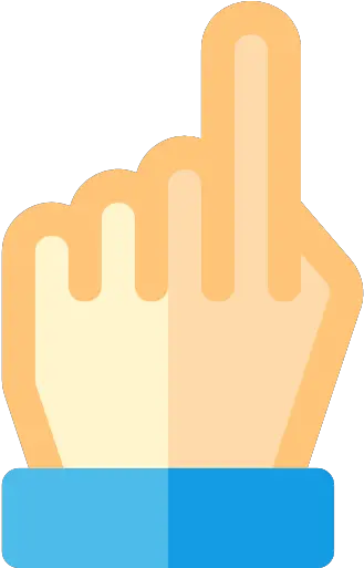  Free Icon Download 1 Finger Flaticon Png Point Finger Png