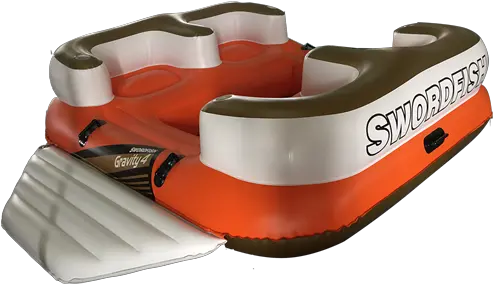  Inflatable Floating Island Capacity Four Persons Boat Png Floating Island Png