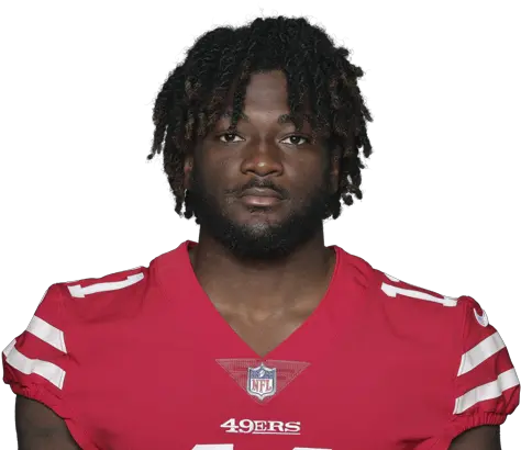  Brandon Aiyuk Football Outsiders Curly Png 49ers Icon