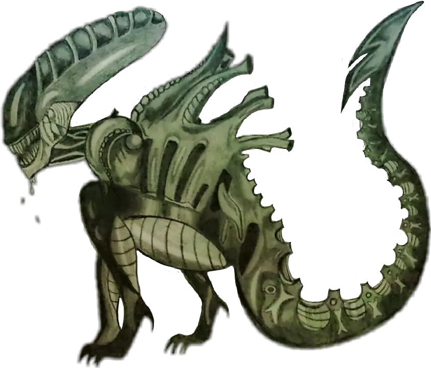  Alienstickers Alien Xenomorph Movie Drawing Png Xenomorph Png