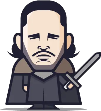  Jon Snow Caricature Png Image Illustration Jon Snow Png