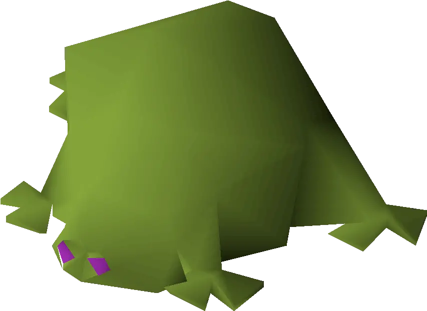  Bloated Toad Osrs Wiki Origami Png Toad Png