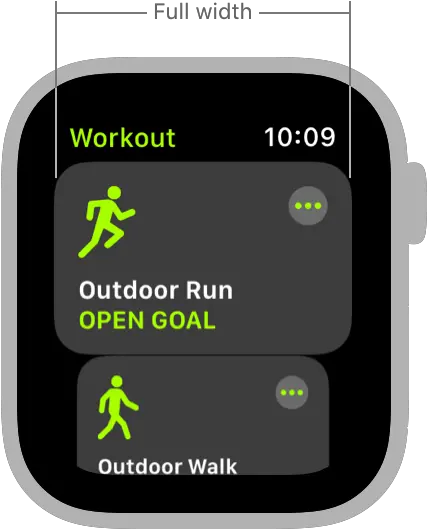  Layout Visual Watchos Human Interface Guidelines Start Workout On Apple Watch Png Smart Goal Icon