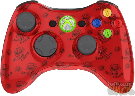  Red Trollface Halloween Xbox Controller Png Troll Face Facebook Icon