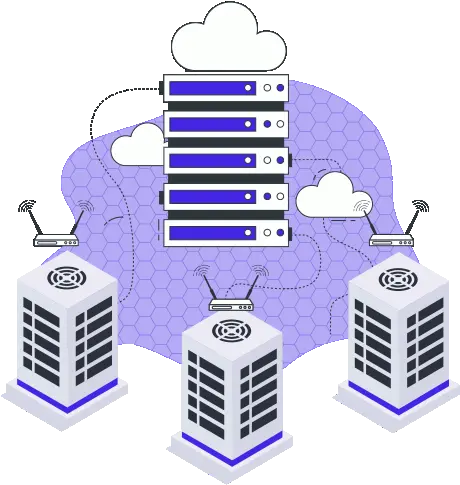  Shared Hosting Secure Web And Domain Registration Virtualization Gif Png Storage Area Network Icon