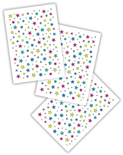  Star Freckles 3 Pack Temporary Tattoos By Ducky Street Fondo Papel Del Principito Png Freckles Png