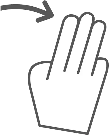  3x Swipe Right Gesture Icon Transparent Png U0026 Svg Vector File Png Finger Swipe Phone Transparent Swipe Png