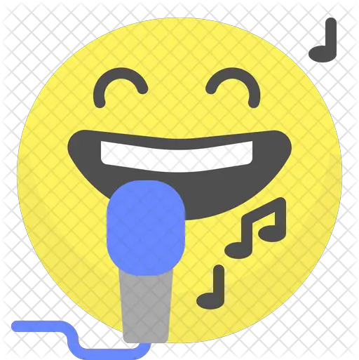  Sing Emoji Icon Of Flat Style Emoji Sing Png Sing Png