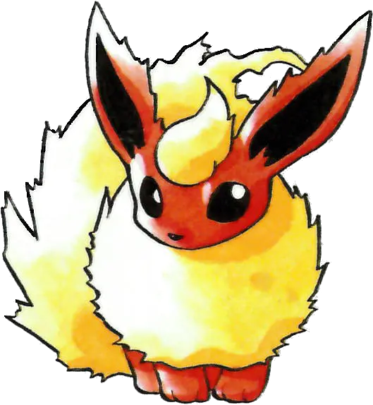  File136flareon Rgpng Bulbapedia The Communitydriven Pokemon Art Flareon Flareon Png