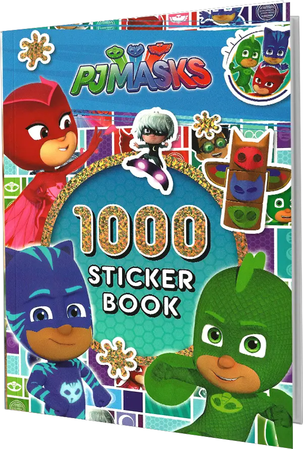  Disney 1000 Sticker Book Pj Masks Pj Masks Sticker Book 1000 Png Pj Mask Png