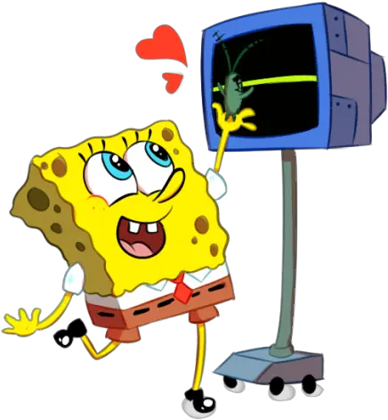  Confused Plankton Png Picture Spongebob X Karen Plankton Png