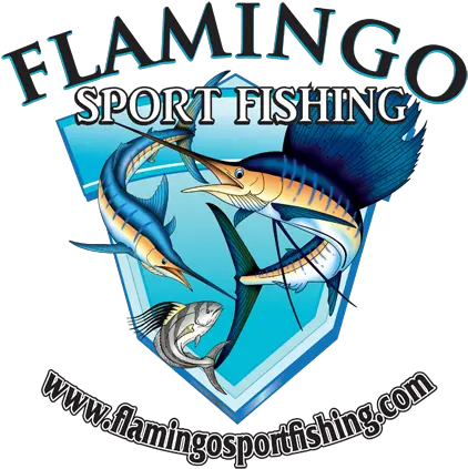  Flamingo Sport Fishing Logo Poster Png Flamingo Logo