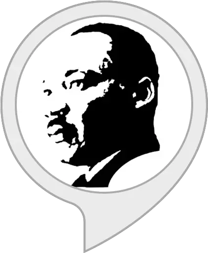  Amazoncom Martin Luther King Quotes Alexa Skills Martin Luther King Jr Silhouette Png Martin Luther King Png