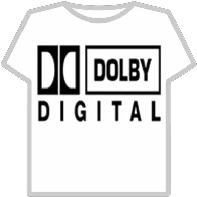  Dolby Digital Roblox T Shirt For Roblox Nike Png Dolby Digital Logo