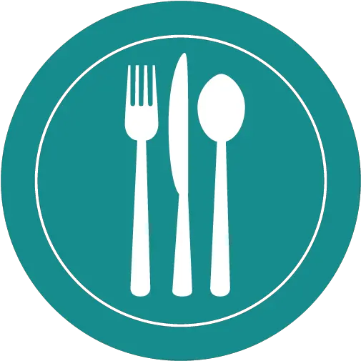  Comtrea Community Treatment Inc Logo Piring Sendok Garpu Png Fork Knife Plate Icon