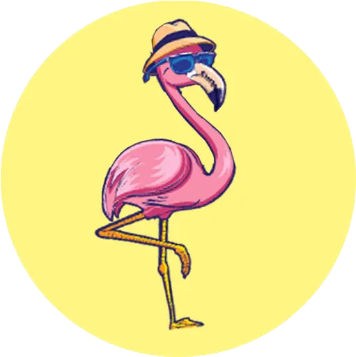  Girly Png Flamingo Icon