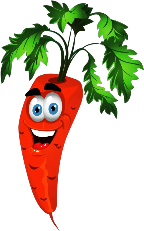  Fruits Clipart Carrot Transparent Free For Animation Animated Fruits And Vegetables Png Carrot Png