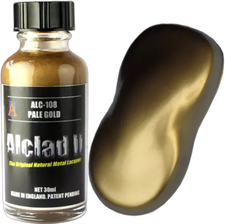  Alclad Ii Pale Gold 30ml Alclad Pale Gold Paint Png Gold Paint Png