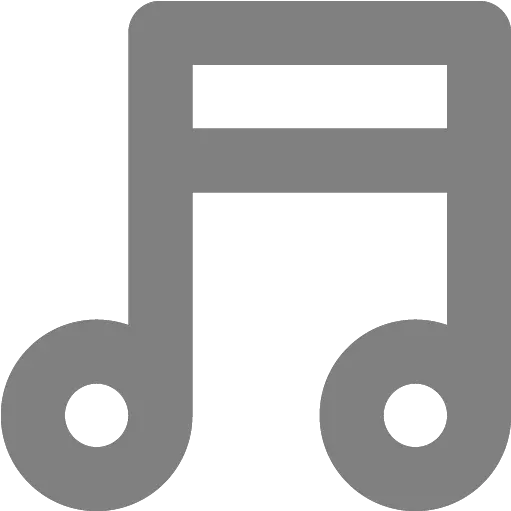  Gray Music Note Icon Music Note Icon Color Png White Music Note Icon