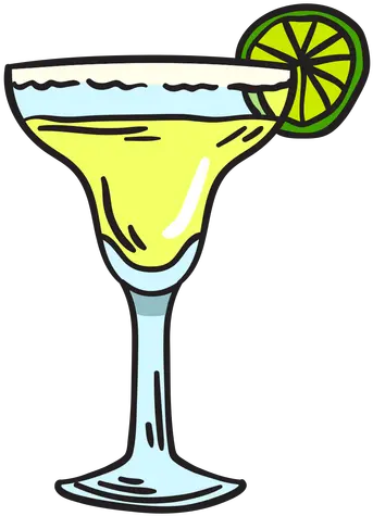  Transparent Png Svg Vector File Margarita Silhouette Margarita Png