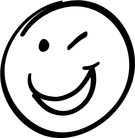  Winking Smiley Face Graphic Picmonkey Graphics Smiley Face Graphic Png Wink Emoji Transparent