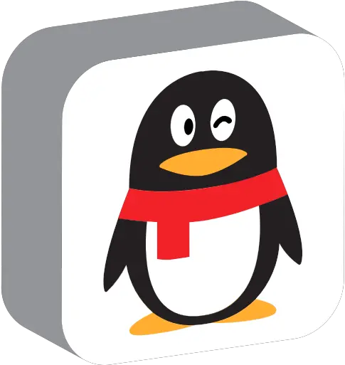  Flightless Bird Penguin Cartoon Tencent Qq Logo Png Transparent Facebook Icon Penguin