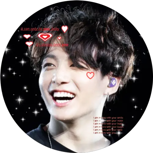  Jungkook Cute Jeon Jungkook Bts Circle Icon Png Love Icon Layouts