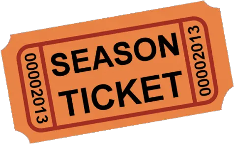  Season Ticket Png Free Season Tickets Ticket Png