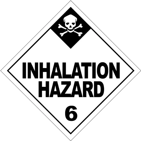  Filehazmat Class 6 Inhalation Hazardpng Wikipedia Inhalation Hazard Placard Hazard Sign Png