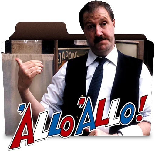  Gorden Kaye Allo Allo Icon Png Allo Icon