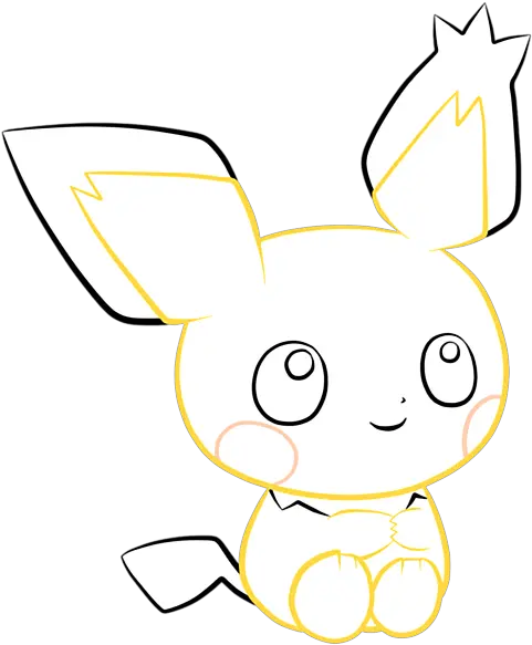  Pichu Yoga Mat Cartoon Png Pichu Transparent