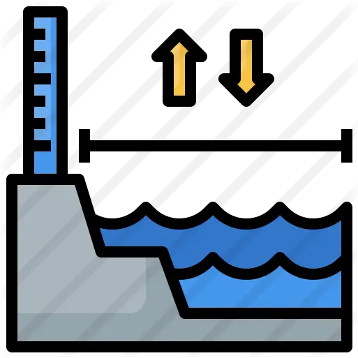  Sea Level Horizontal Png Sea Level Rise Icon