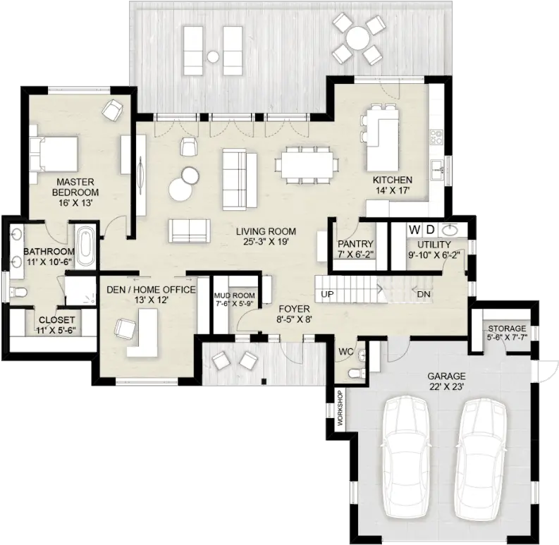  Truoba 118 Modern House Plan 924 13 13 X 17 Home Office Png Fridge Icon 2d Home Design