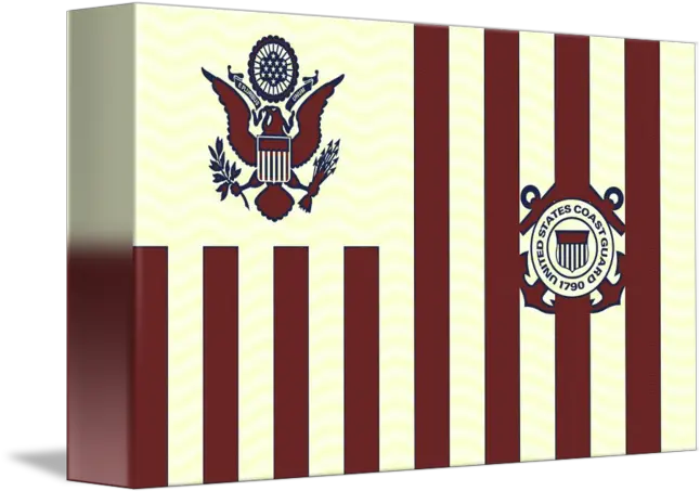  Ensign Of The United States Coast Guard By Celestial Images Coast Guard Flag Png Celestial Being Logo