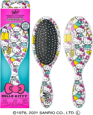  Hello Kitty Hairbrushes Ensure Your Locks Are Kept Kawaii Wet Brush Png Transparent Keroppi Icon