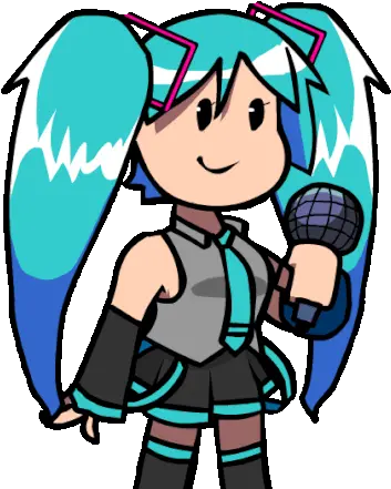  Hatsune Miku Funkin Mod Friday Night Funky Png Vocaloid Icon