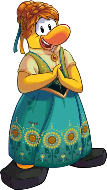  Anna Club Penguin Wiki Fandom Anna Club Penguin Png Anna Frozen Png