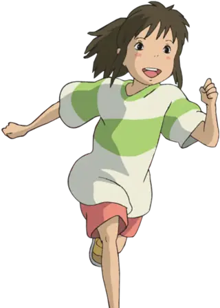  Chihiro Ogino Transparent Chihiro Spirited Away Png Studio Ghibli Png