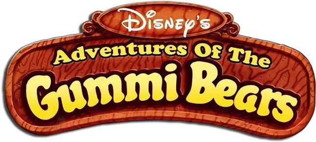  Adventures Of The Gummi Bears Gummi Bears Cartoon Logo Png Bears Logo Png