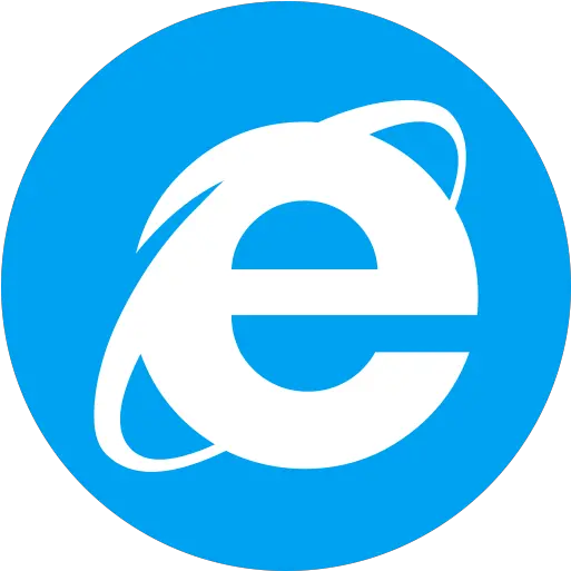  Browser Explorer Internet Icon Internet Explorer Icon Round Png Edge Browser Icon