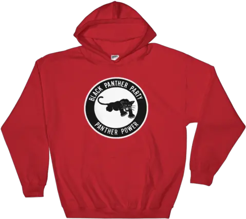  Red And Black Panther Logo Logodix Sweatshirt Available Png Black Power Logo