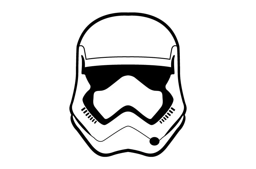  First Order Stormtrooper Helmet Png Image Transparent First Order Stormtrooper Helmet Vector Helmet Png